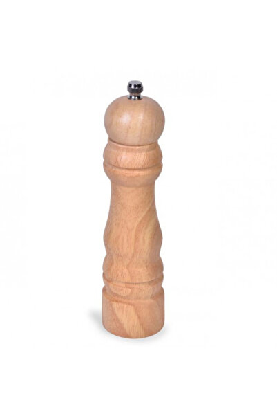 OEM Manual salt and pepper grinder made of wood, 4.5 x 18 cm, Brown
