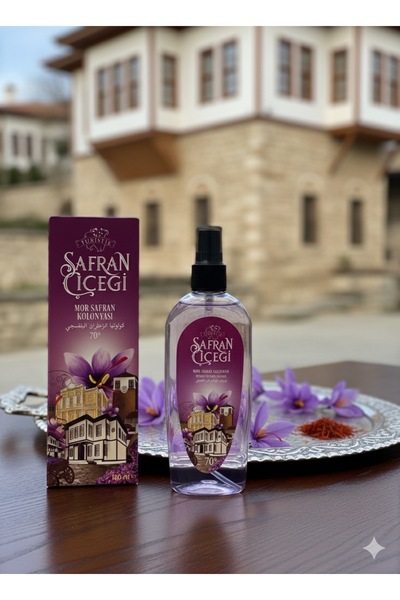 Safran Çiçeği Kolonyaları 150 ml Safran Çiçeği Mor Safran Kolonya