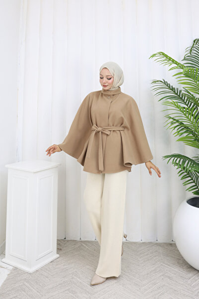 MİSS M.A.T FASHİON Premium Quality Trending Shawl with Belt