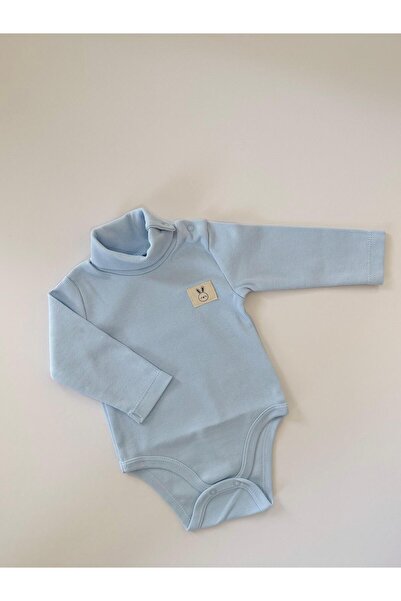 Reva baby Turtleneck Long Sleeve Snap-On Body
