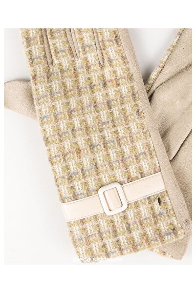 PIECE SIGNATURE Mănuși de lux pentru femei (95% poliester 5% spandex)