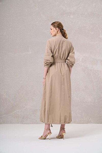 MissWhence Fermuar Detaylı Trençkot