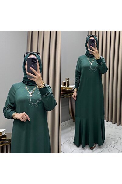 Sum فستان مزخرف بالحجارة
