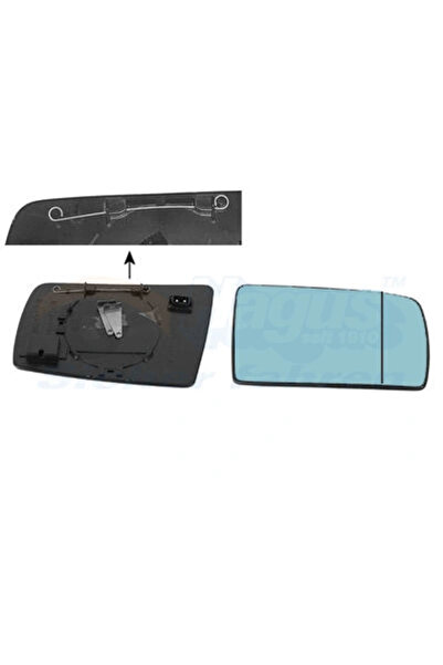 VAN WEZEL Sticla Oglinda Oglinda Retrovizoare Exterioara Dreapta Mercedes-Ben...