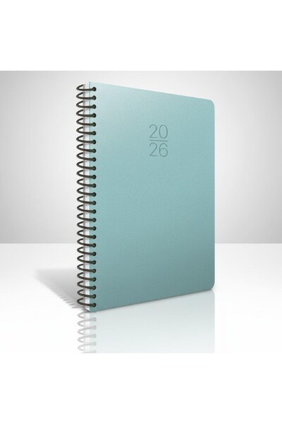 GENC DIJITAL BASKI Gipta 20X28--- Weekly--- 2022 Spiral Agenda Hard Cover (422-Sek) 110 Gr.