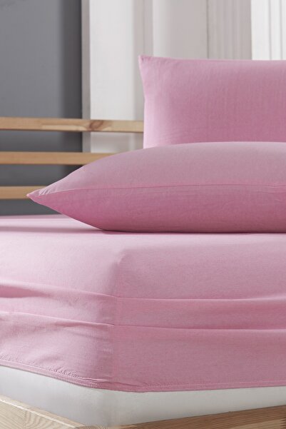 Publin Home Akfi̇l Fabric Elastic Fitted Sheet Set