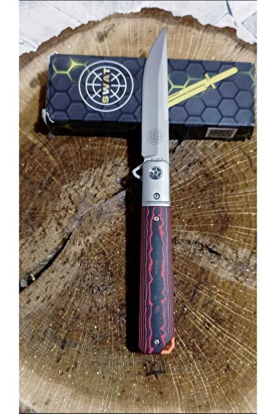 Bosile Kamp Çakısı – Epoksi Kabze, Yarı Otomatik, Kemer Klipsli, Outdoor