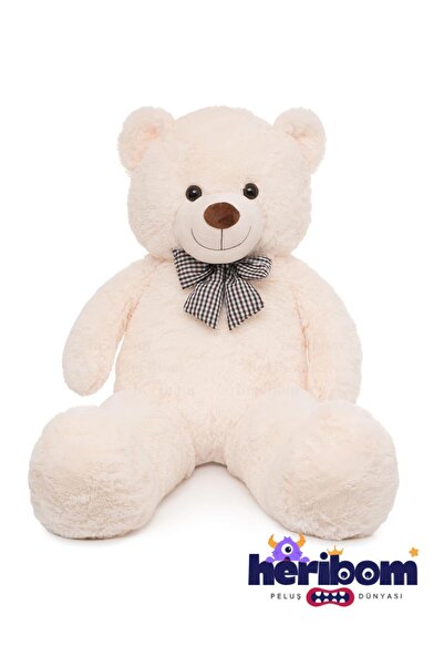 Heribom 90 Cm Peluş Ayı - Yumuşak Sevgililer Günü Anneler Günü Peluş Oyuncak