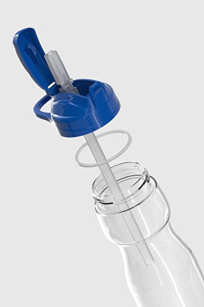 Renga Falcon 730 ml Tritan Flask with Straw 911016 Blue