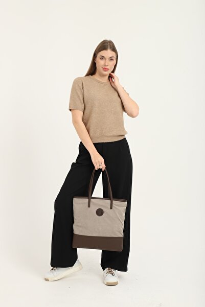 OLDSO Γυναικεία τσάντα ώμου casual με φλις και αδιάβροχη βάση Vinlex – με φερ...