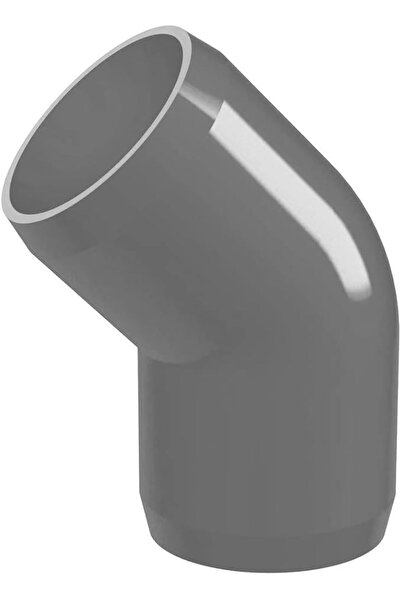 Raco وصلة أنابيب PVC عالية الضغط (1 1/2 بوصة، 45 درجة)