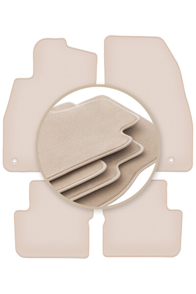 Other Covorașe bej PREMIUM pentru: Opel Corsa D hatchback 2006-2015