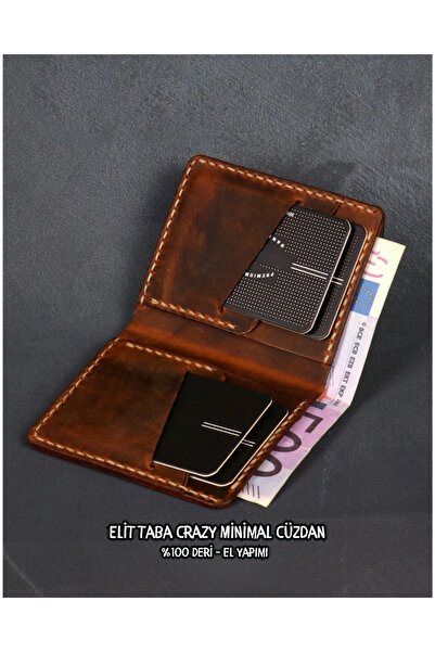 Nicevia Elite Tan Crazy Minimal Wallet