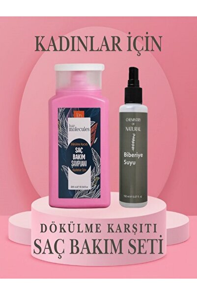 DOA KOZMETİK Kadınlar İçin Dökülme Karşıtı Saç Bakım Seti
