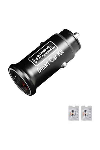 UnderShop Discrete Car GPS Tracker with Apple Find My & 20W USB-C Charger, QC3.0