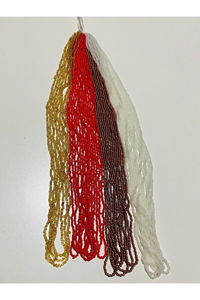 Öztürk 23 Dizi. Renkli. Kum Boncuk Çekoslovakya, Adana, Hapishane Işi, Iğne O...