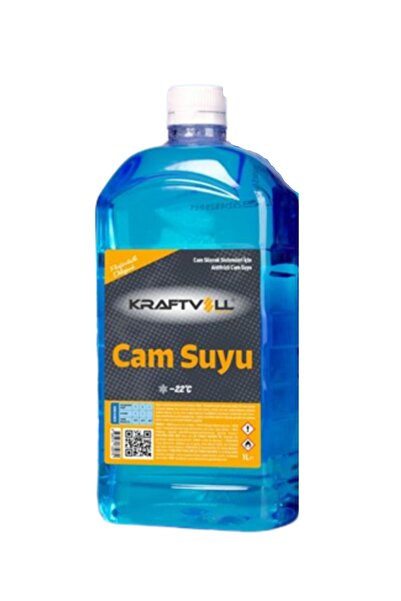 Kraftvoll Germany KRAFTVOLL Antifirizli Mavi Cam Suyu -20 Derece 1 litre