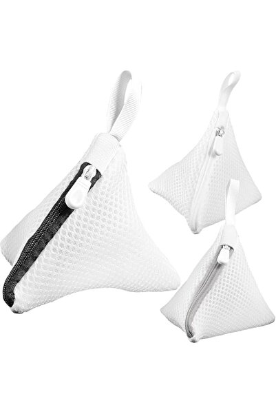 Generic Tazweeq Mesh Laundry Bags for Delicates, 3 Pack Small Washing Machine Bags with Zipper, Travel Wash