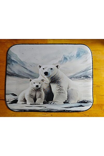 sgeteknoloji SGE TECHNOLOGY 55X45 CM POLAR BEAR ΑΝΤΙΟΛΙΣΘΗΤΙΚΗ ΒΑΣΗ SPEED SURFACE GAMING MOUSE PAD