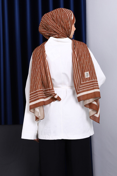 İmajButik Ecru Canvas Jacket with Pocket and Rope Detail