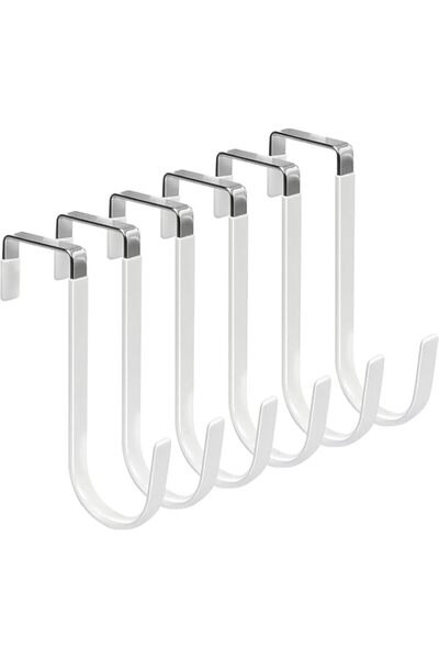 Generic Aputue Over The Door Hooks, 4 Pack Sturdy Metal Door Hooks with Non-S...