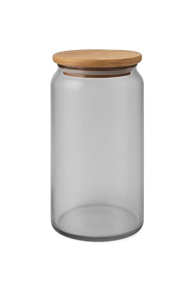 Generic FITTO Glass Jars with Bamboo Lids – Airtight Glass Pantry Storage Con...