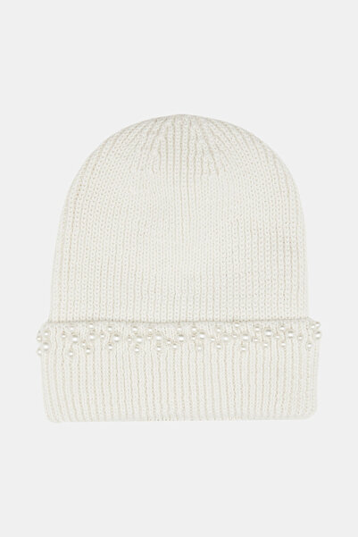 W Collection Stone-Embroidered Beret