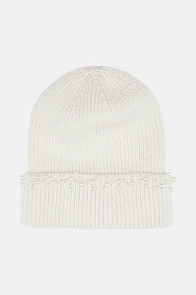 W Collection Stone-Embroidered Beret