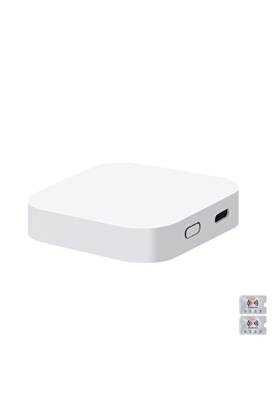 UnderShop Hub inteligent Gateway Wi-Fi Bluetooth Smart Home Hub Tuya, Alexa și Google Assistant, alb