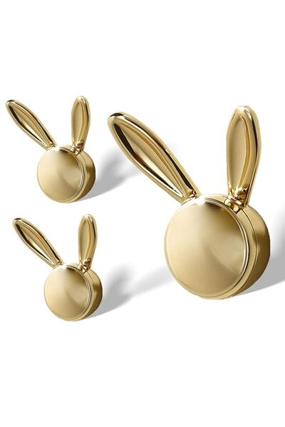 Generic Heavy Duty Metal Wall Hooks, Rabbit Shaped Decorative Coat Hooks, Rus...