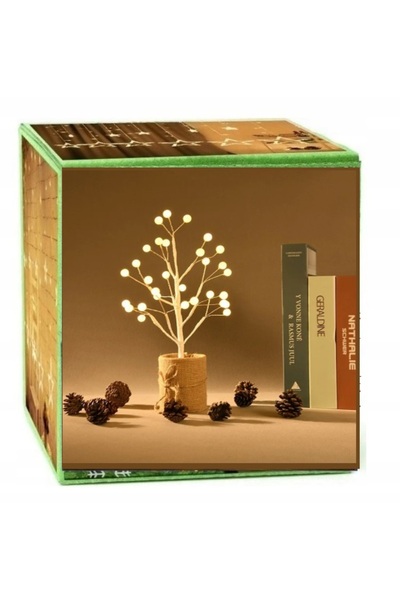 Other OZDOBA ŚWIĄTECZNA DRZEWKO LED PODŚWIETLANE XXL 35CM BOŻE NARODZENIE