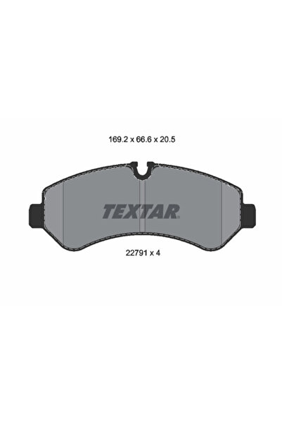 TEXTAR Set Placute Frana,Frana Disc 2279120,504 Freightliner Sprinter 3500 Ca...