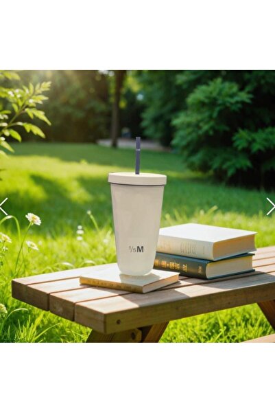 Denx 600ml Insulated Stainless Steel Coffee Mug