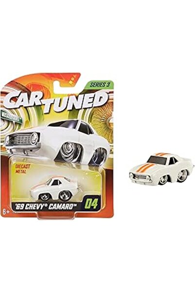 ADORE OYUNCAK Mga Entertaintment Cartuned S3 1969 Chevy Camaro - White Muscle Car