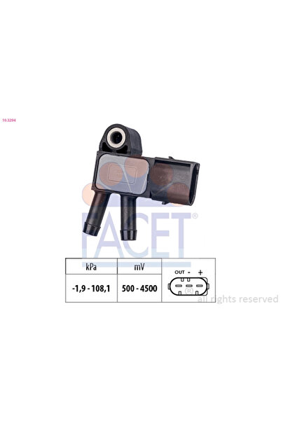 FACET Senzor Presiune Aer Mercedes-Benz A-Class/B-Class Sports Tourer/Cla Cupe