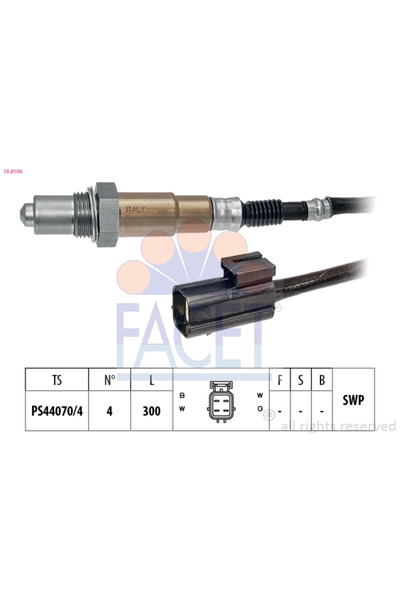 FACET Sonda Lambda Nissan Almera (n17) 2012-2017 Benzina