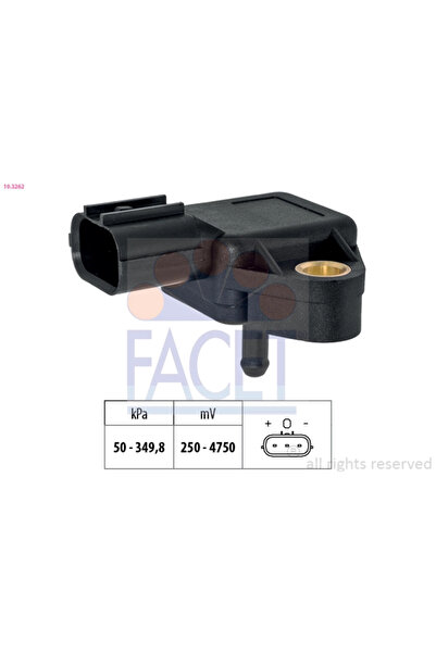 FACET Senzor Presiune Aer Citroen C4 Aircross Mitsubishi Asx/L200 / Triton/La...