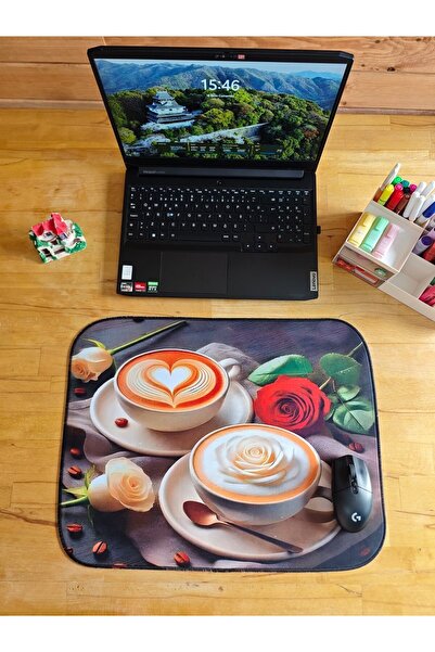 sgeteknoloji Sge Technology 55X45 cm Latte Anti-Slip Base Speed Surface Gamer Mouse Pad Gaming Pad