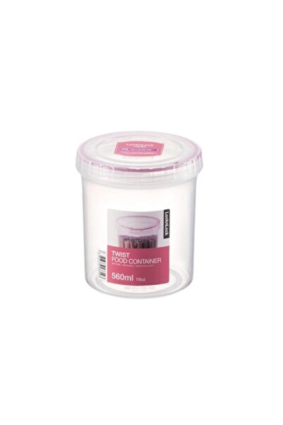 Generic LocknLock Twist Round Food Container 560ml BPA-Free Airtight Leakproo...