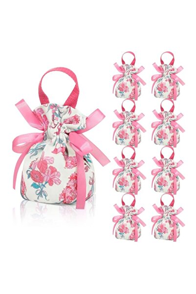 Generic Canvas Gift Bags with Handle – Small Thank You Bags with Drawstring, Ideal for Party Favors, Weddin