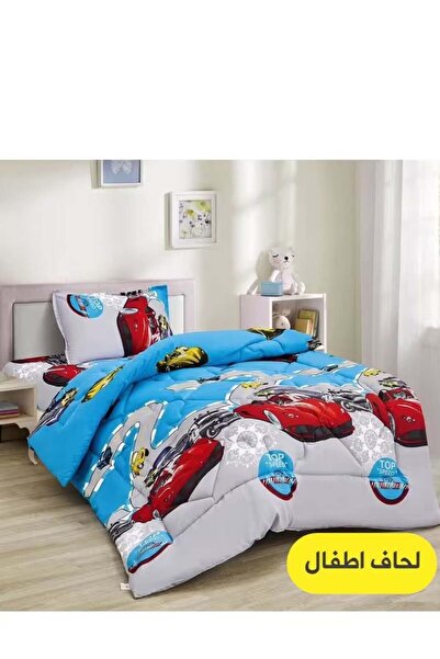 MİNG Lİ لحاف مغرش سرير شتوي قابل للعكس للأطفال (مخمل وفرو) - طقم من 3 قطع لسر...