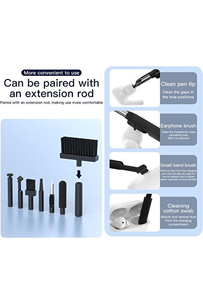 YAKITER Multifunctional Cleaner Kit with Keyboard Wrist Rest -