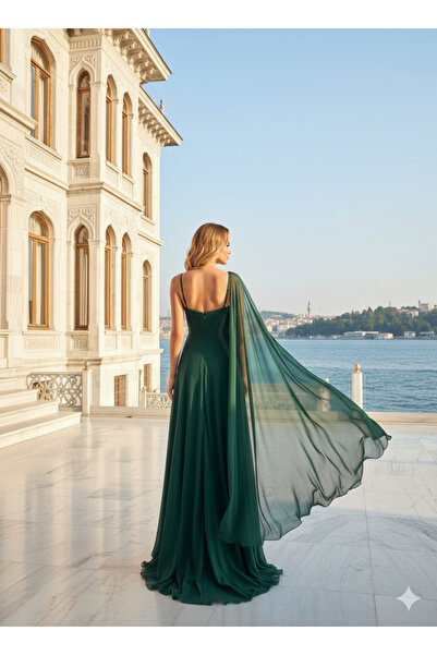 Katre CHIFFON EVENING DRESS