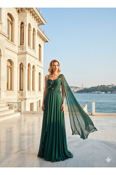 Katre CHIFFON EVENING DRESS
