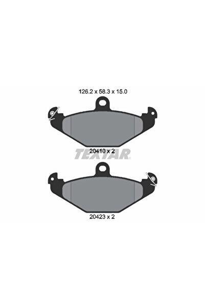 TEXTAR Set Placute Frana Frana Disc Renault 21/Espace 3/Laguna 1