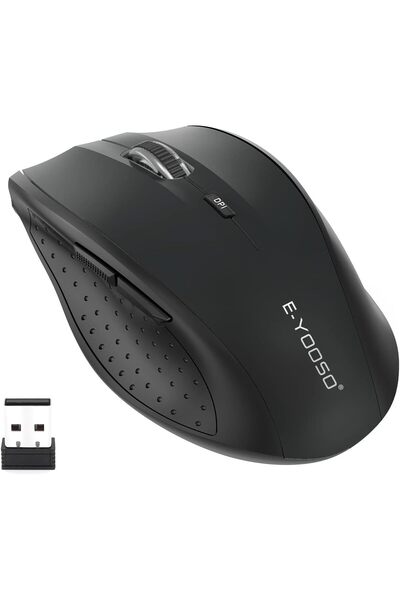 Generic E-YOOSO Wireless Mouse for Laptop, Portable Optical Computer Mouse, 6...