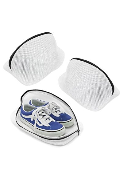 Generic Amerteer Shoe Washing Bag Set of 3 Reusable Mesh Laundry Net Bags For Shoes Sneakers, Trainers, Run