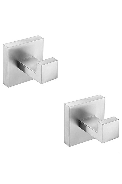 Generic Nolimas Bathroom Towel Hook SUS304 Stainless Steel Square Clothes Coa...