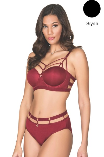 Le Jardin Şerit Detaylı Askılı Sütyen Takım