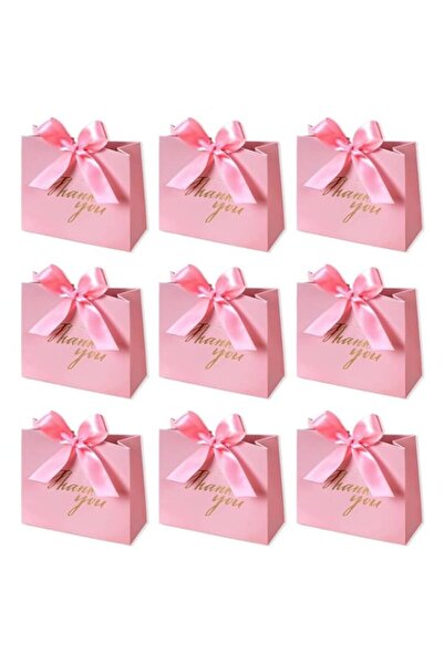 Generic X spring Thank You Gift Bags, 20 Pack Small Thank You Gift Bag Party Favor Bags, Treat Boxes with R